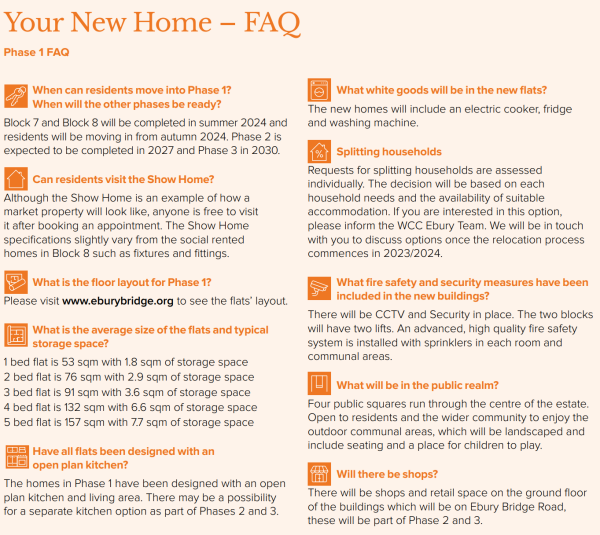 Your new home FAQ image